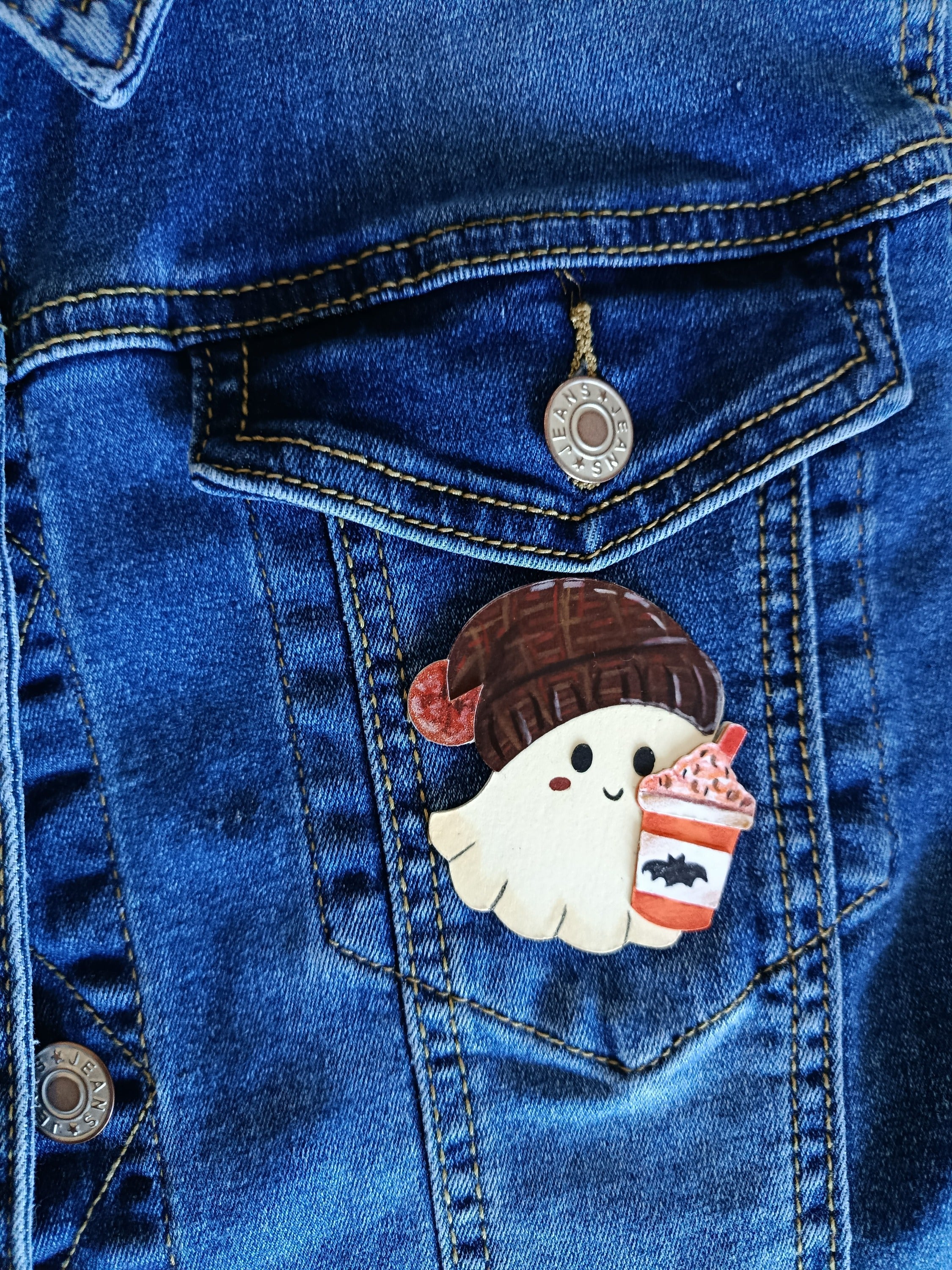 Broche Fantôme édition limitée Halloween