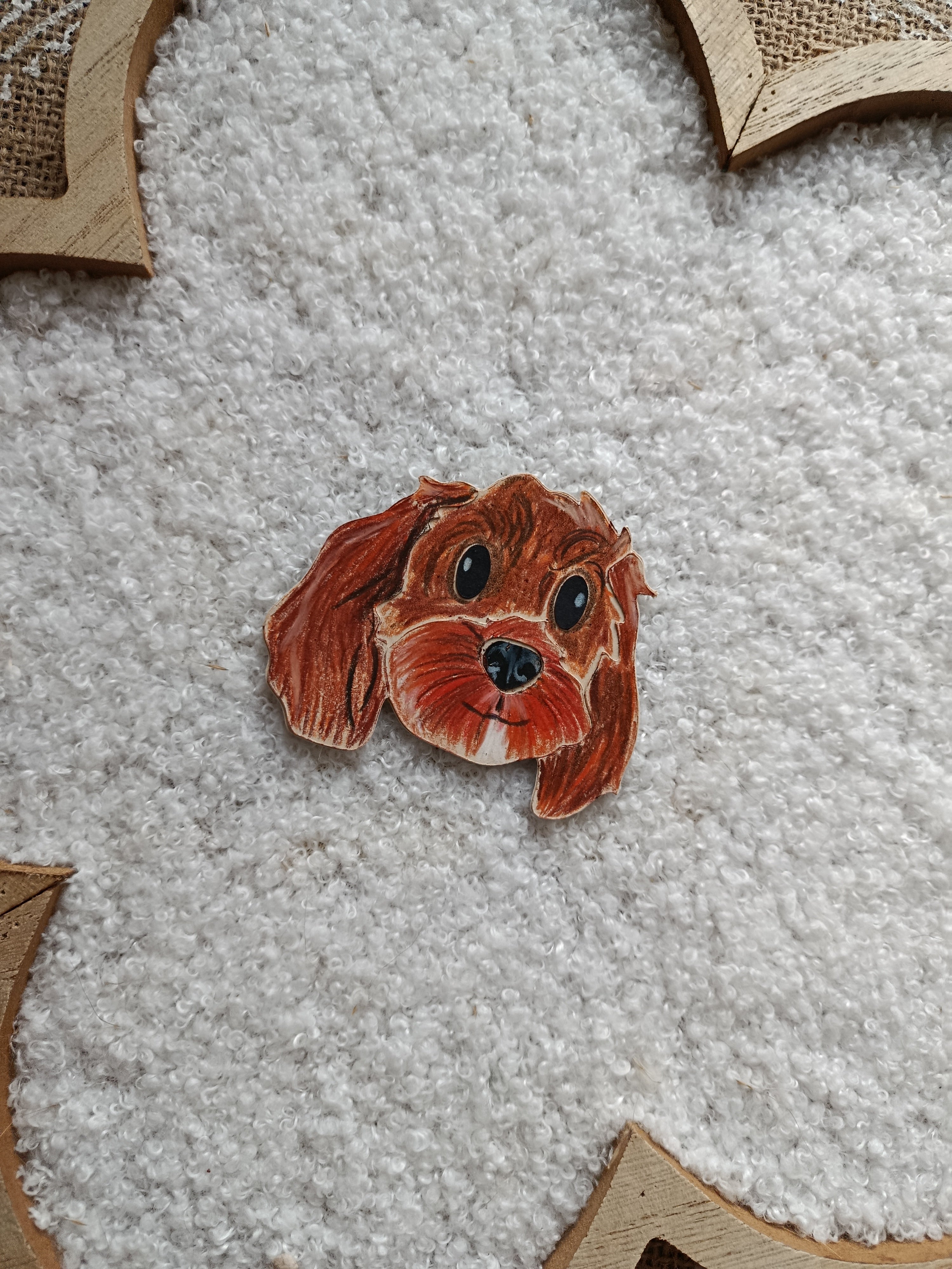 Broche Personnalisée : Animal de compagnie