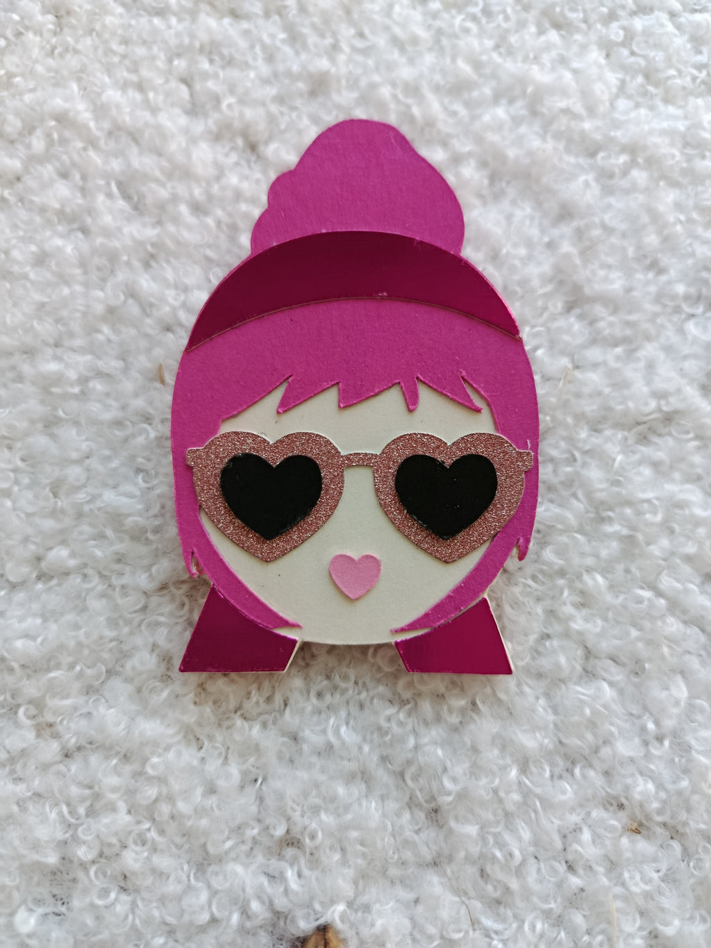 Broche Édition spéciale Octobre Rose – création artisanale en série limitée