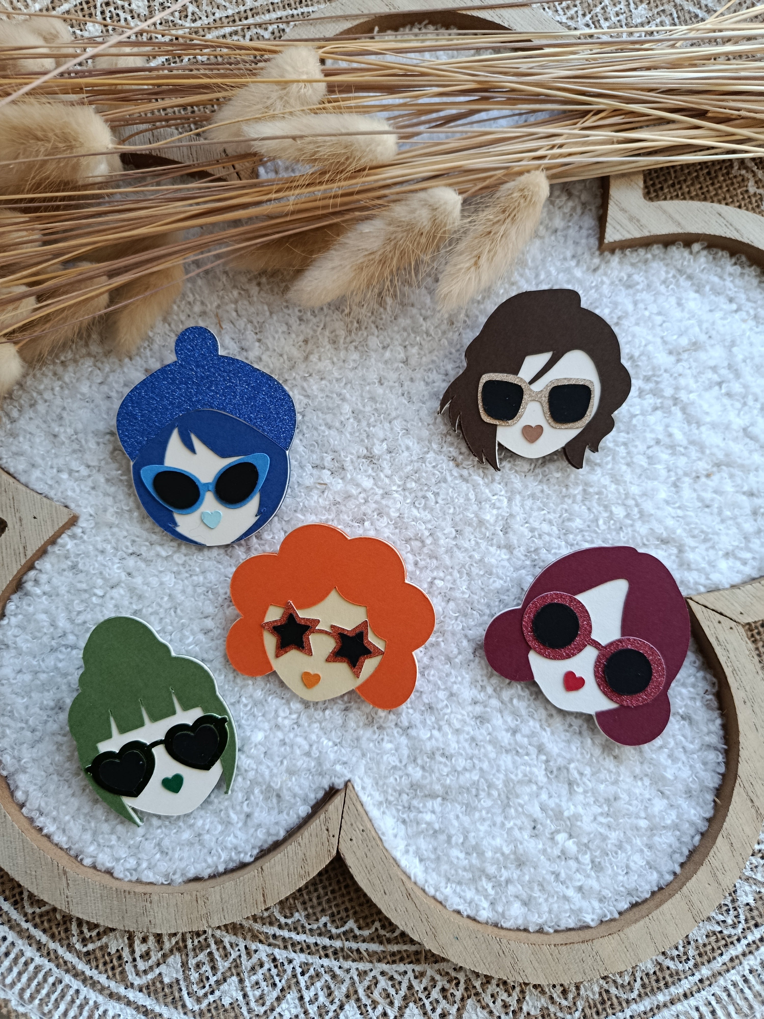 Broches P'tites Nanas collection Automne Hiver 25