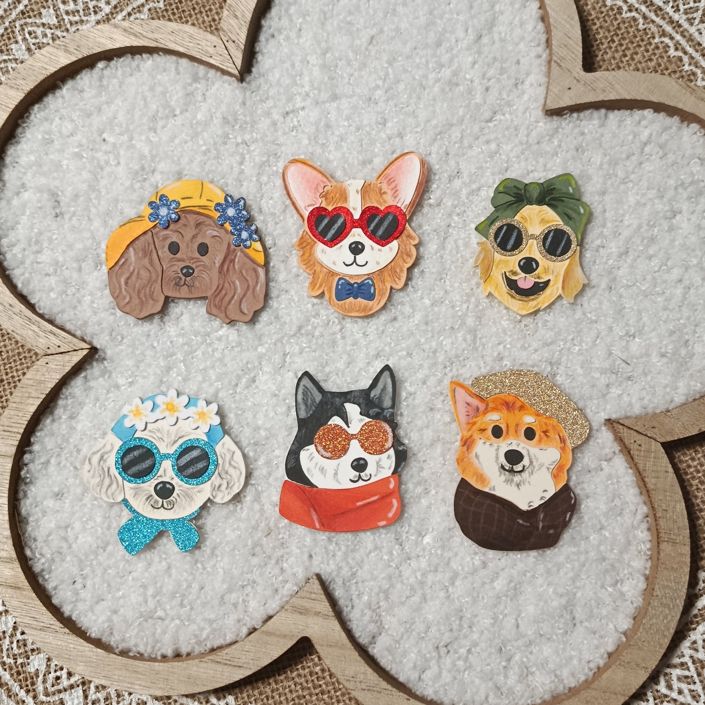 Broche Bichon - Collection Automne Hiver 25