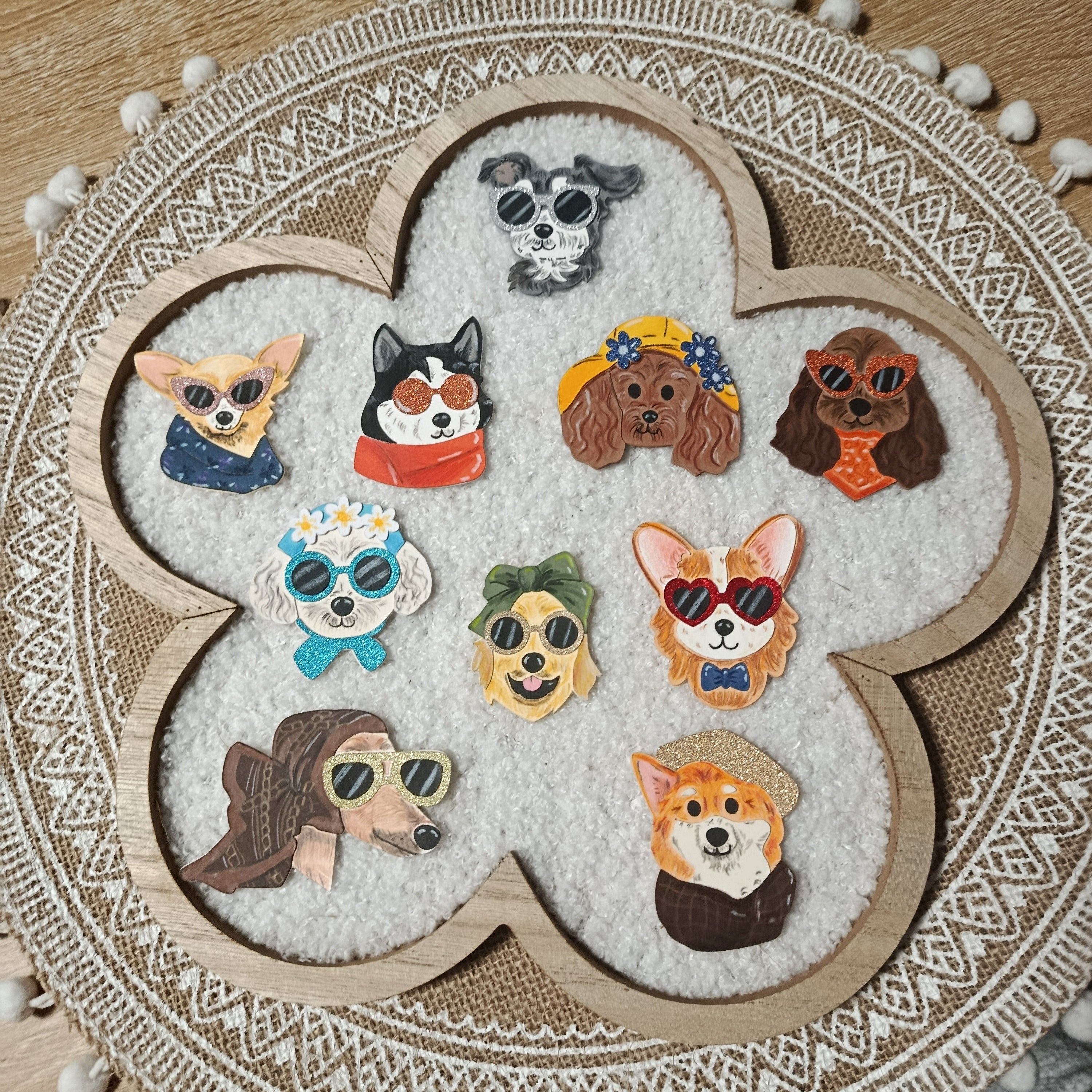 Broche Golden Retriever - Collection Automne Hiver 25