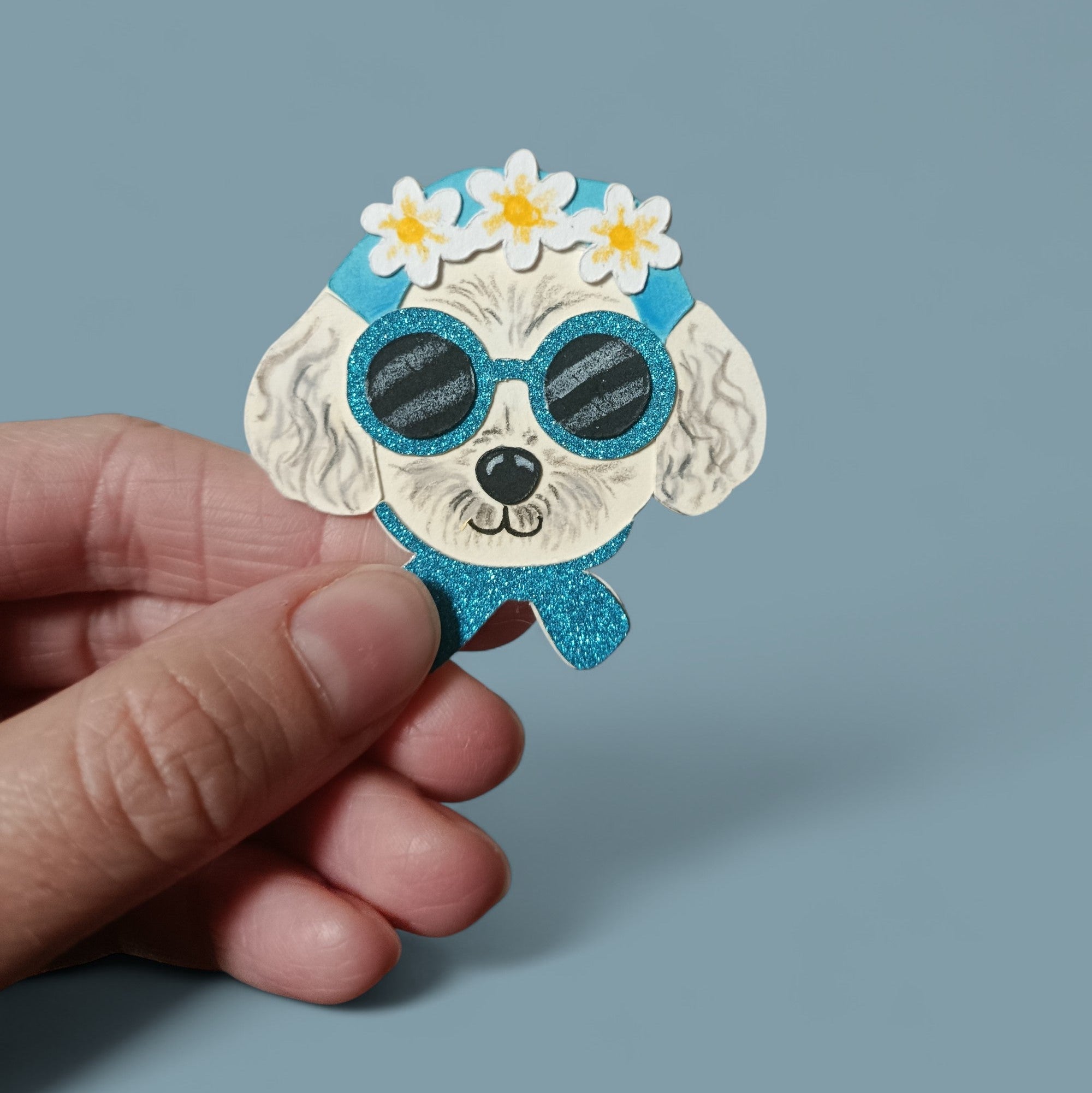 Broche Bichon - Collection Automne Hiver 25