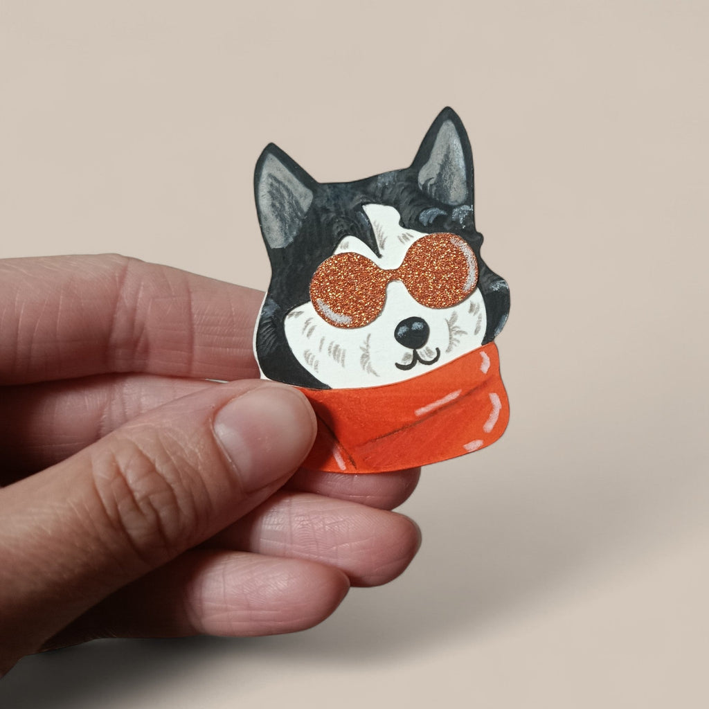 Broche Husky - Collection Automne Hiver 25