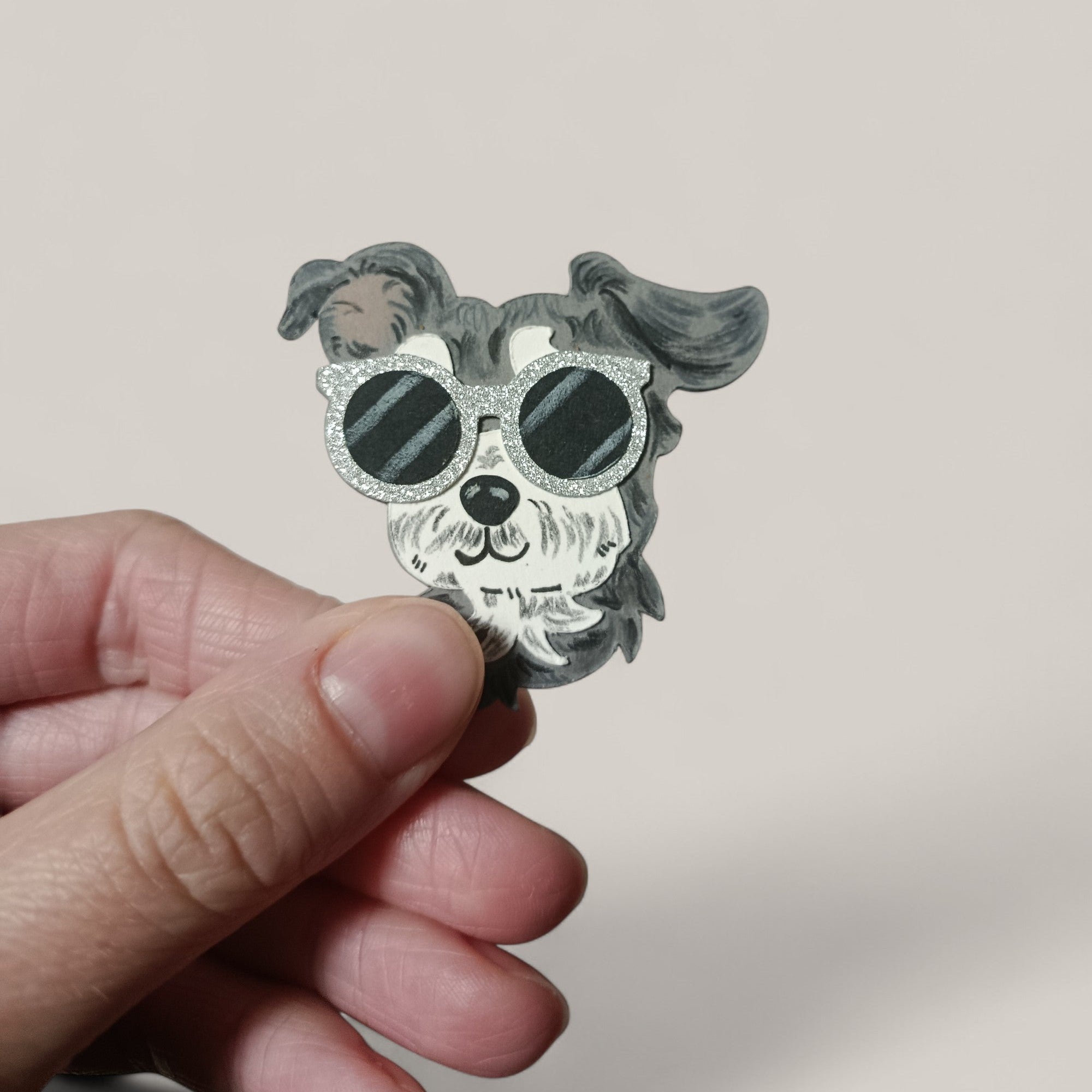 Broche Schnauzer Nain - Collection Automne Hiver 25