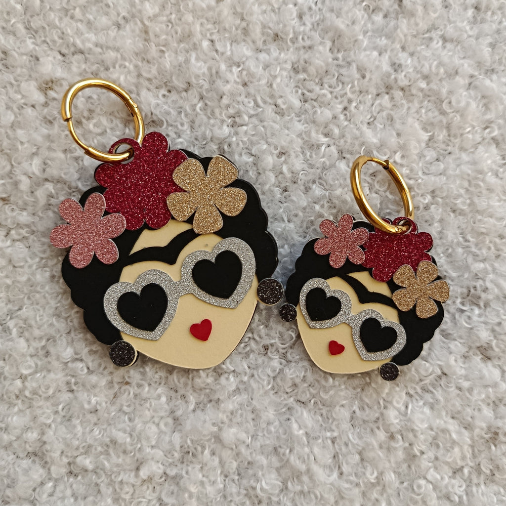 Boucles d'oreilles Frida Khalo - Edition Automne Hiver 25