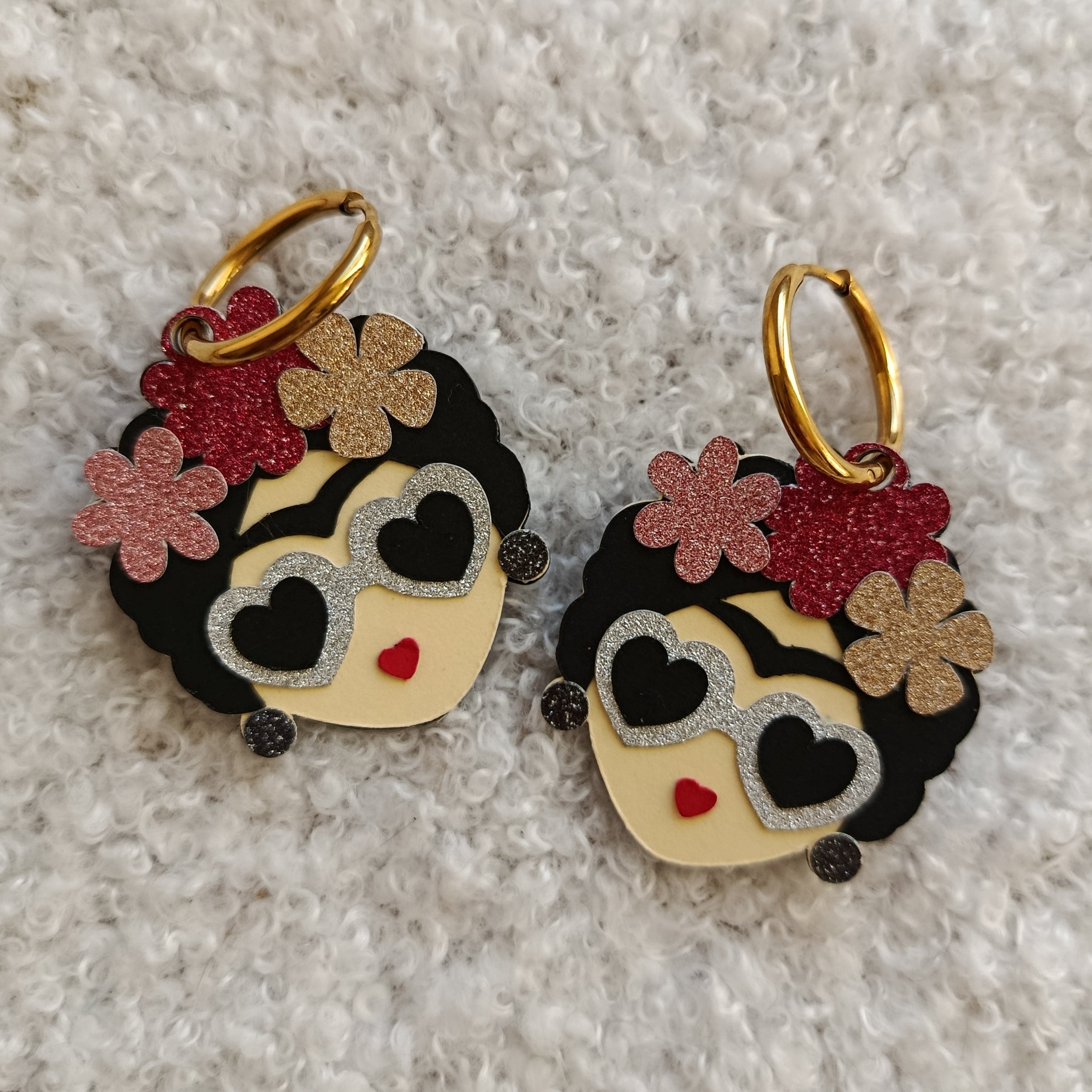 Boucles d'oreilles Frida Khalo - Edition Automne Hiver 25