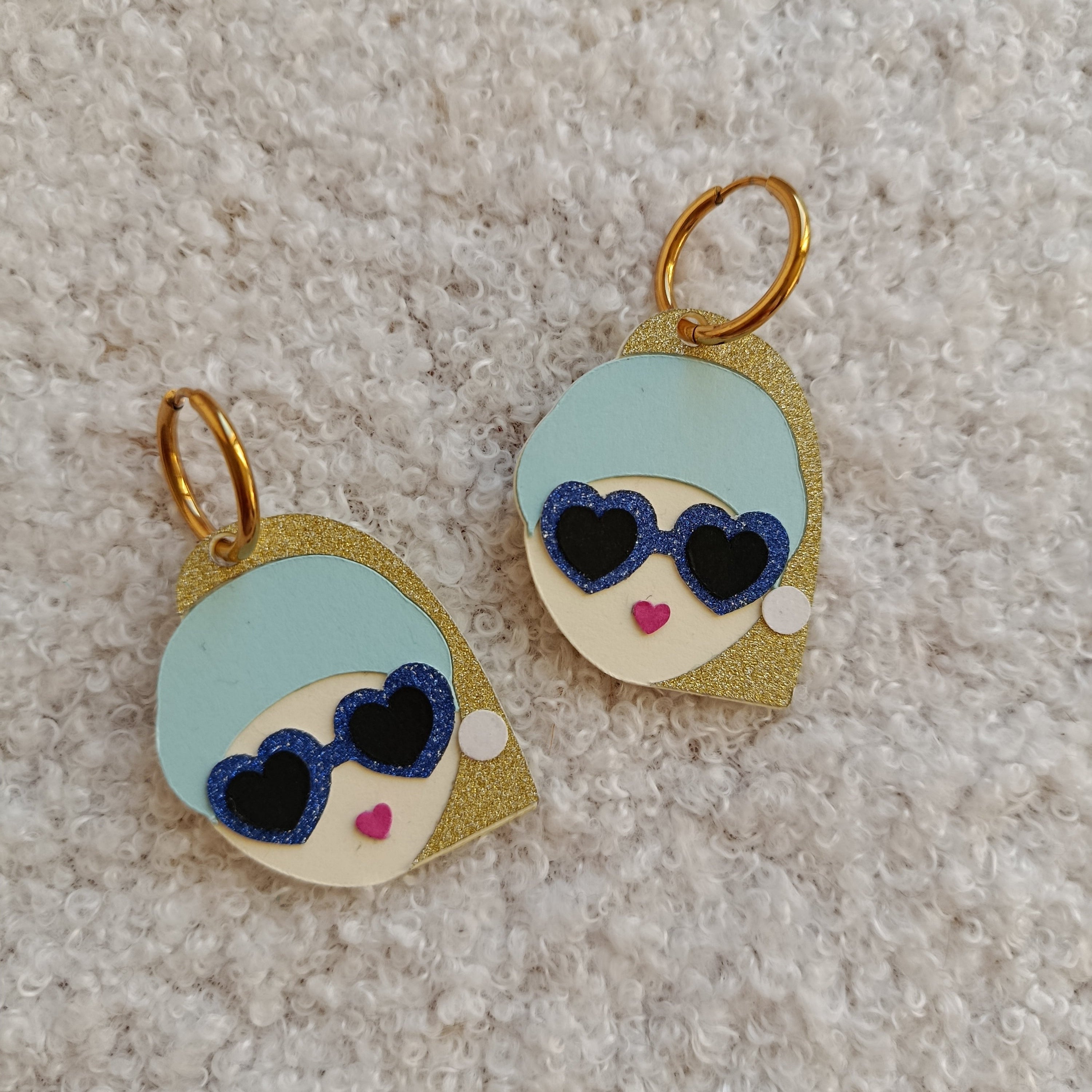 Boucles d'oreilles La jeune fille à la perle - Collection Automne Hiver 25