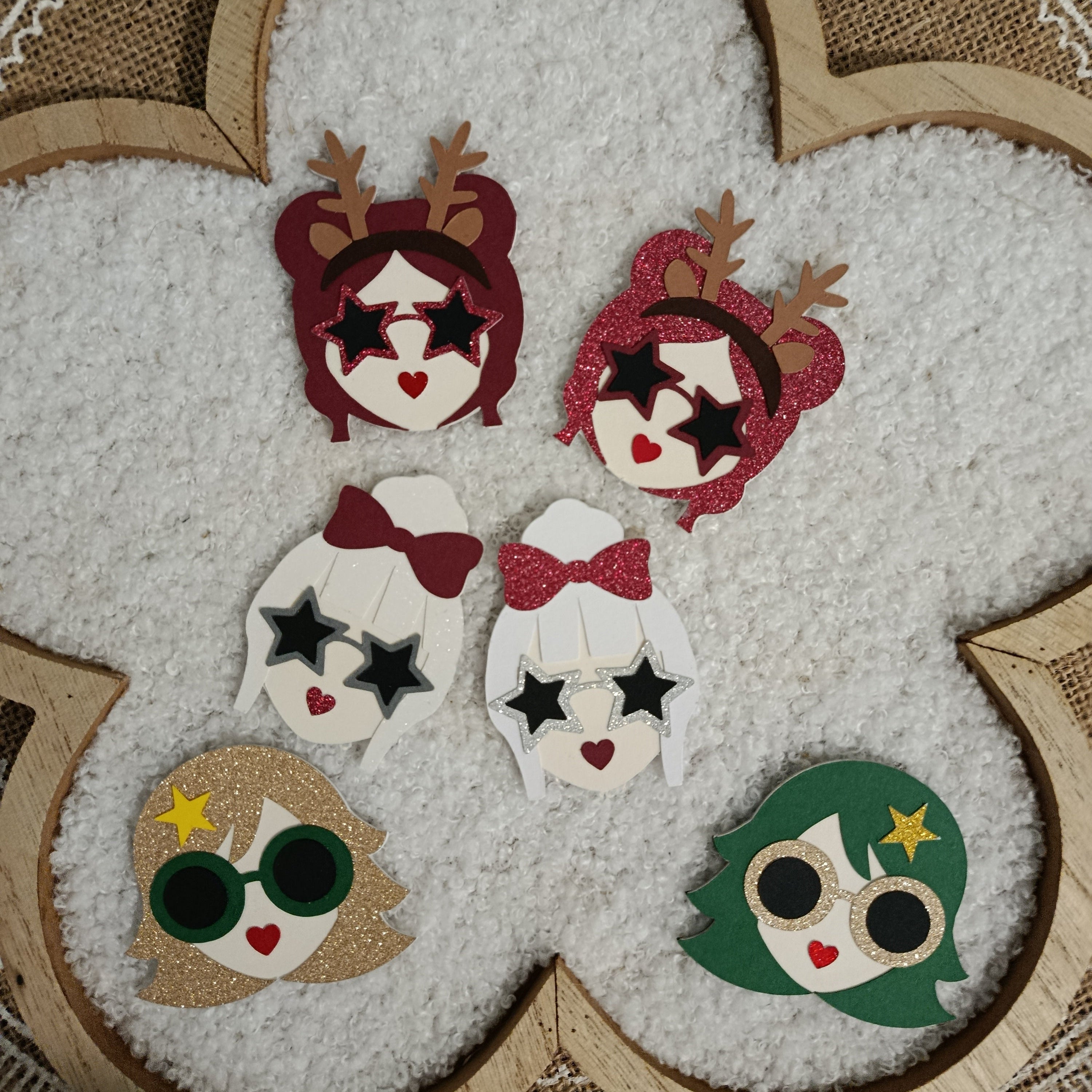 Broches P’tites Nanas Edition Spéciale Noel - Collection Automne-Hiver 2025