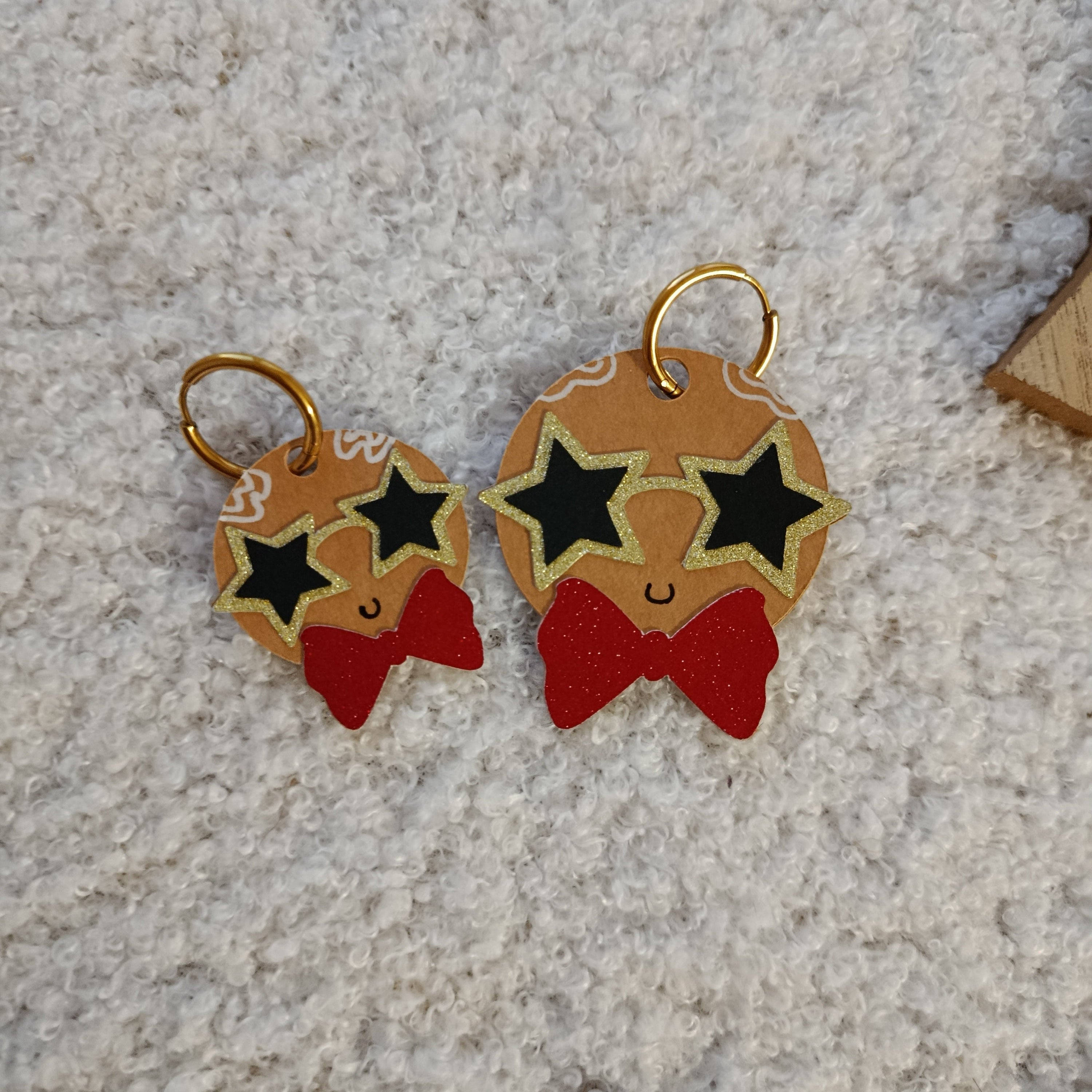 Boucles d'oreilles Pain d'Epice - Collection Noel 25