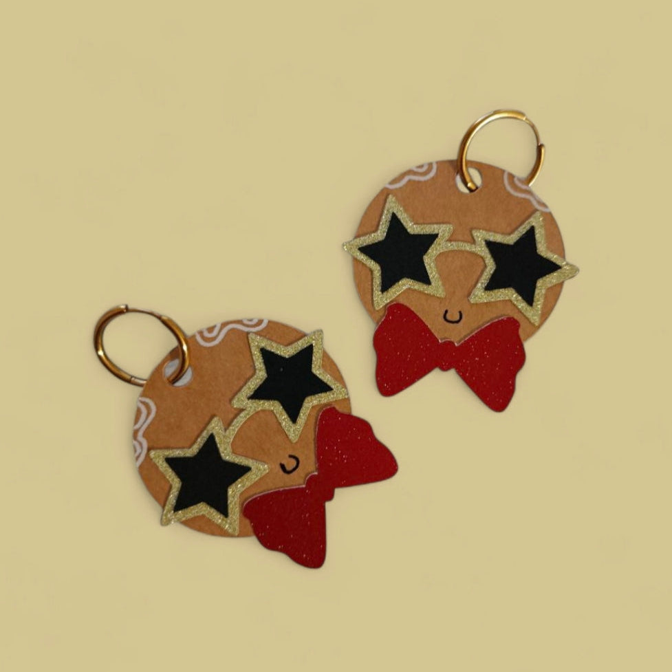Boucles d'oreilles Pain d'Epice - Collection Noel 25