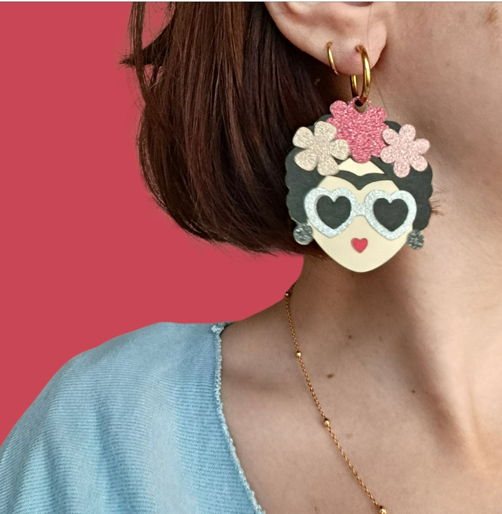 Boucles d'oreilles Frida Khalo - Edition Automne Hiver 25