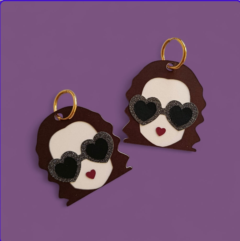 Boucles d'oreilles Mona Lisa - Collection Automne Hiver 25