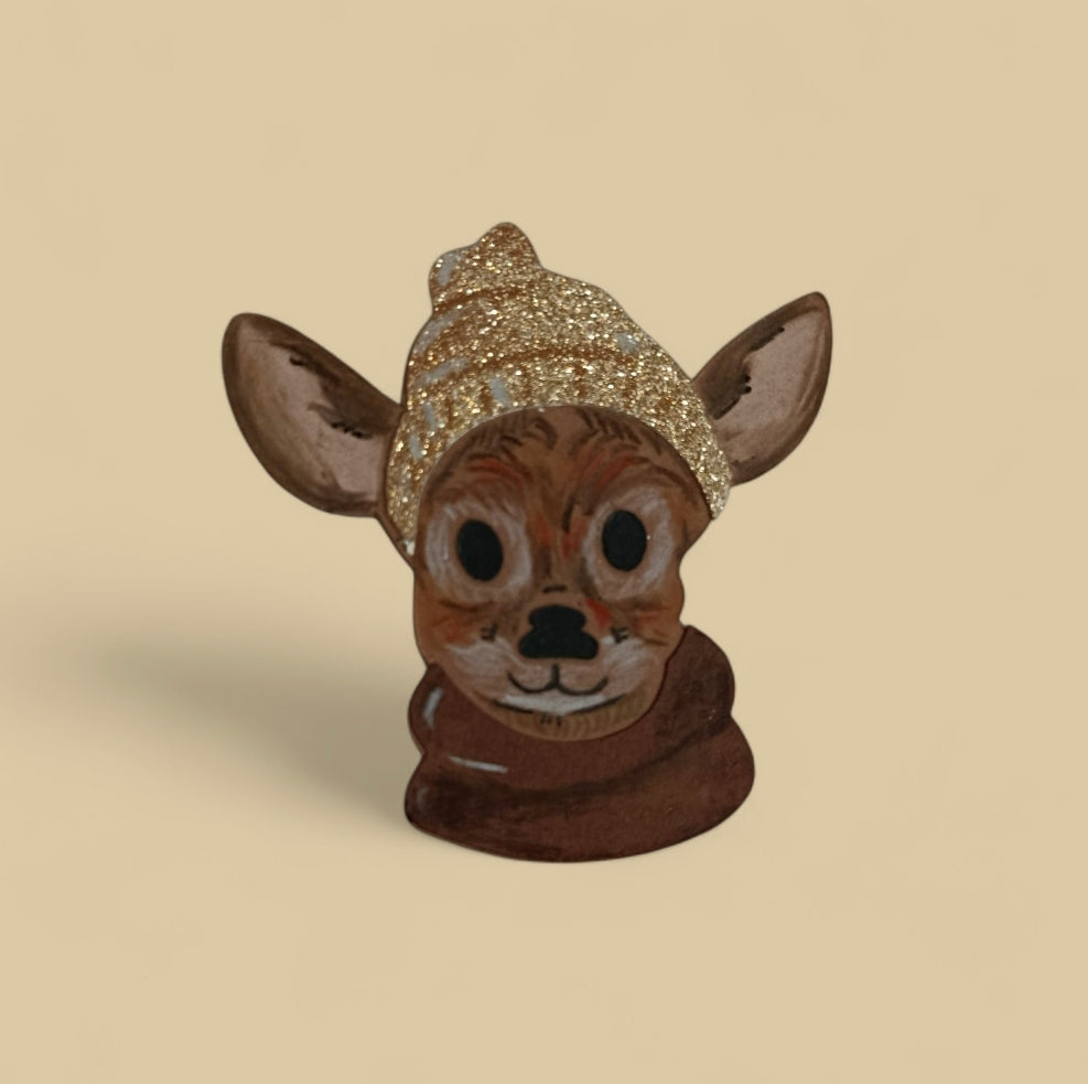 Pin's Adorable Bébé Faon  - Collection Noel 25