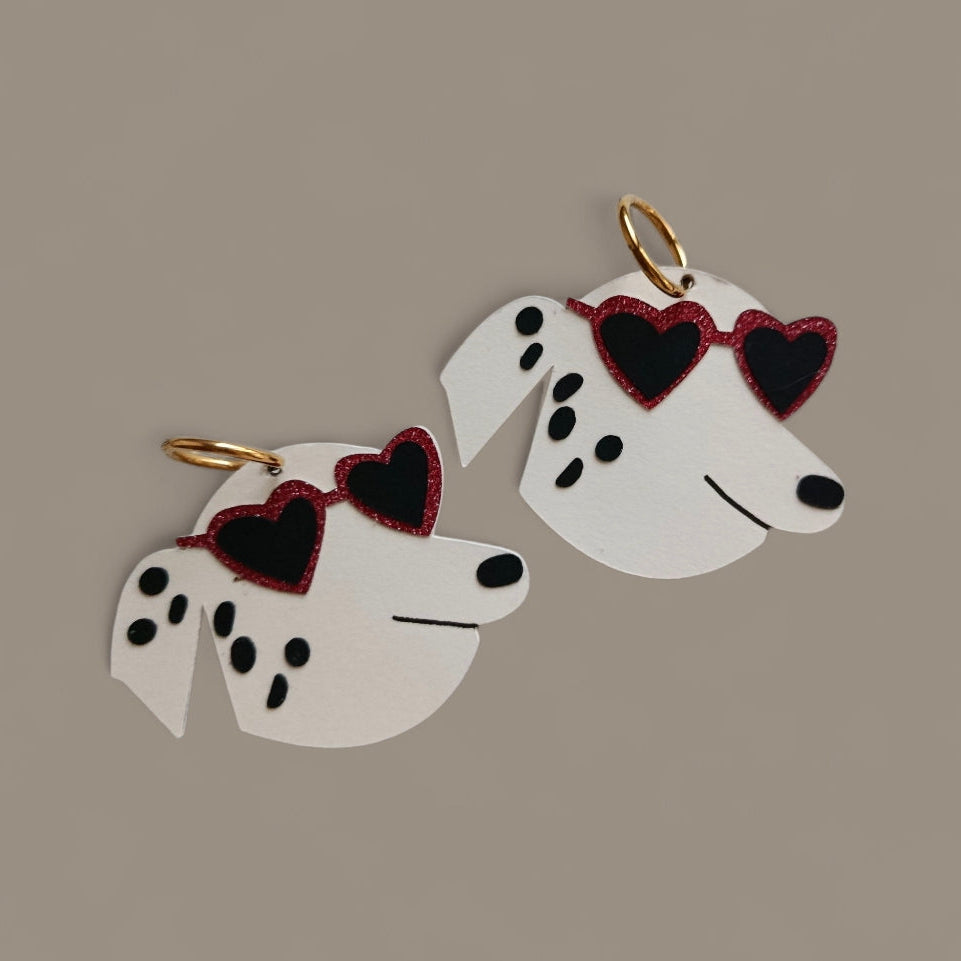 Boucles d'oreilles Dalmatien - Collection Automne Hiver 25