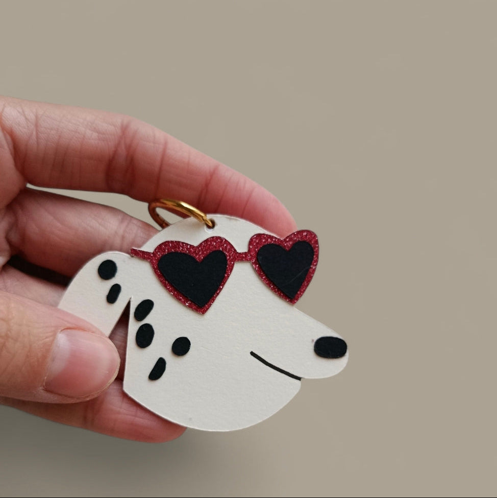 Boucles d'oreilles Dalmatien - Collection Automne Hiver 25