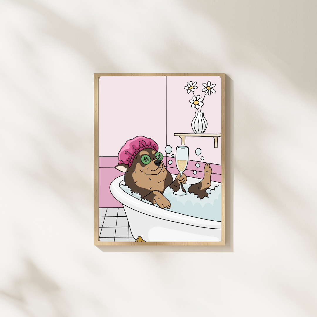 Illustration Chihuahua - Décoration Murale - Collection Automne Hiver 25