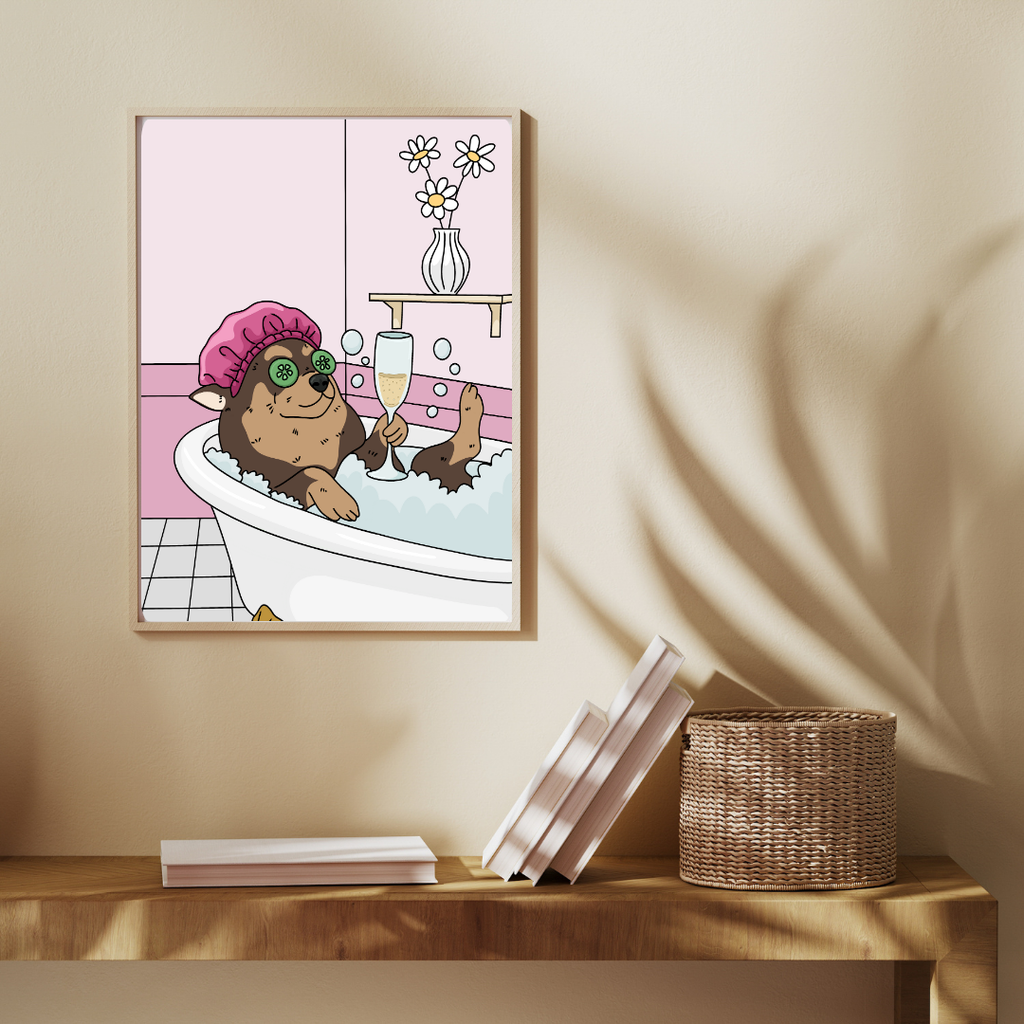 Illustration Chihuahua - Décoration Murale - Collection Automne Hiver 25