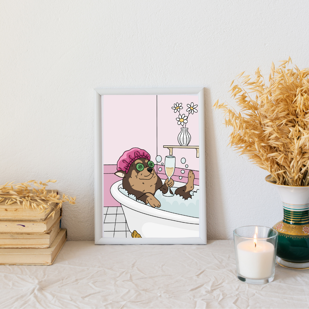 Illustration Chihuahua - Décoration Murale - Collection Automne Hiver 25