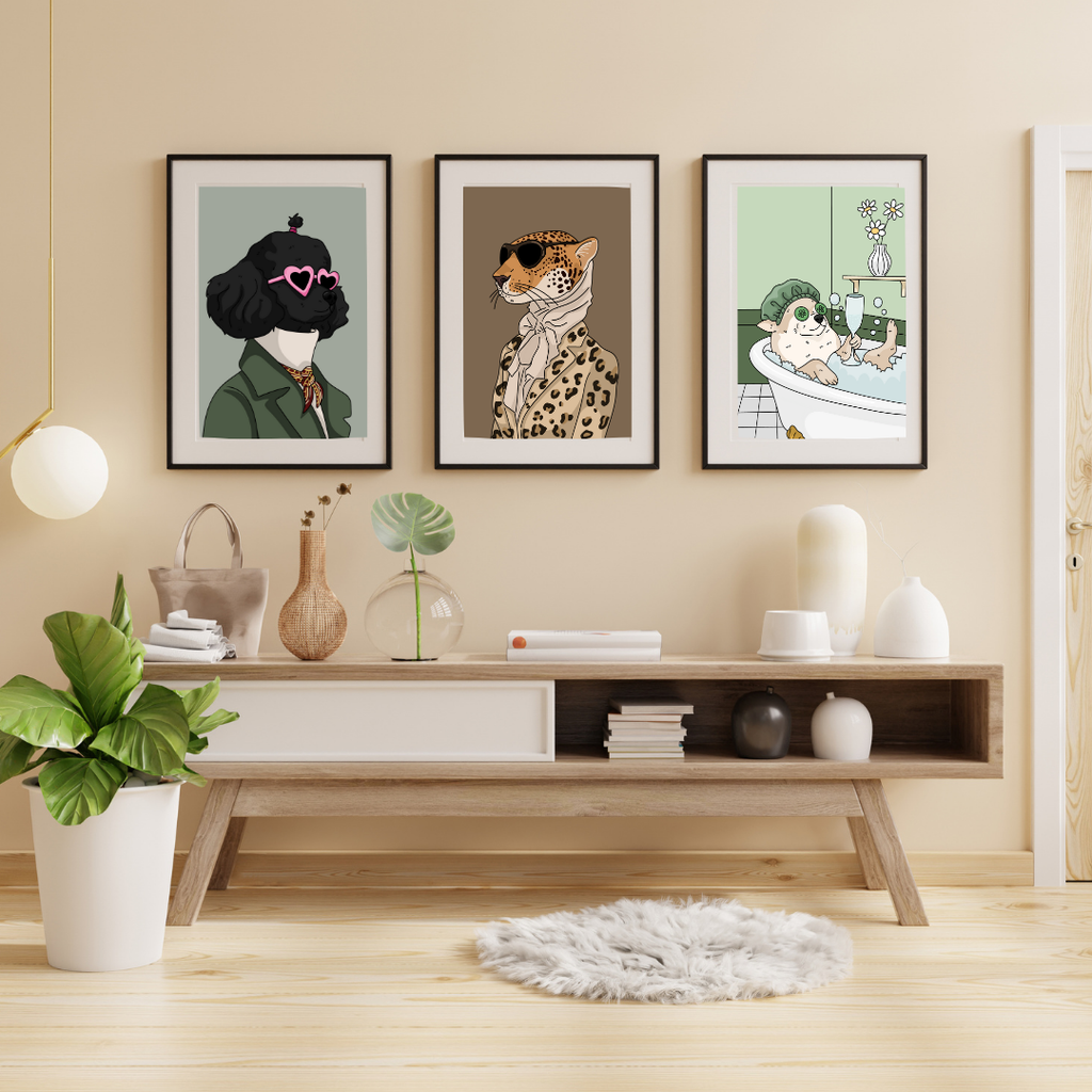 Illustration Chihuahua - Décoration Murale - Collection Automne Hiver 25